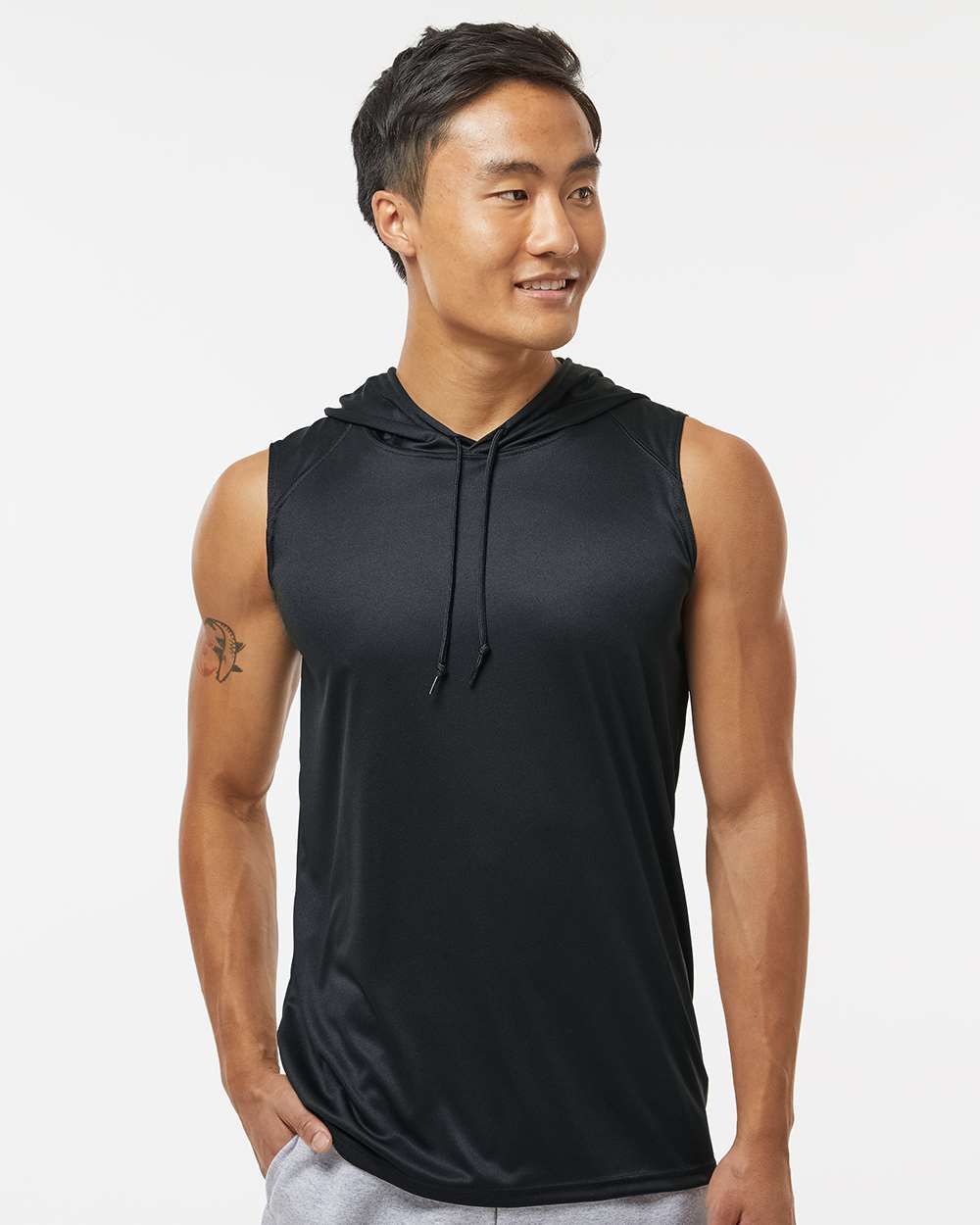 Ethos Performance Sleeveless Hooded T-Shirt