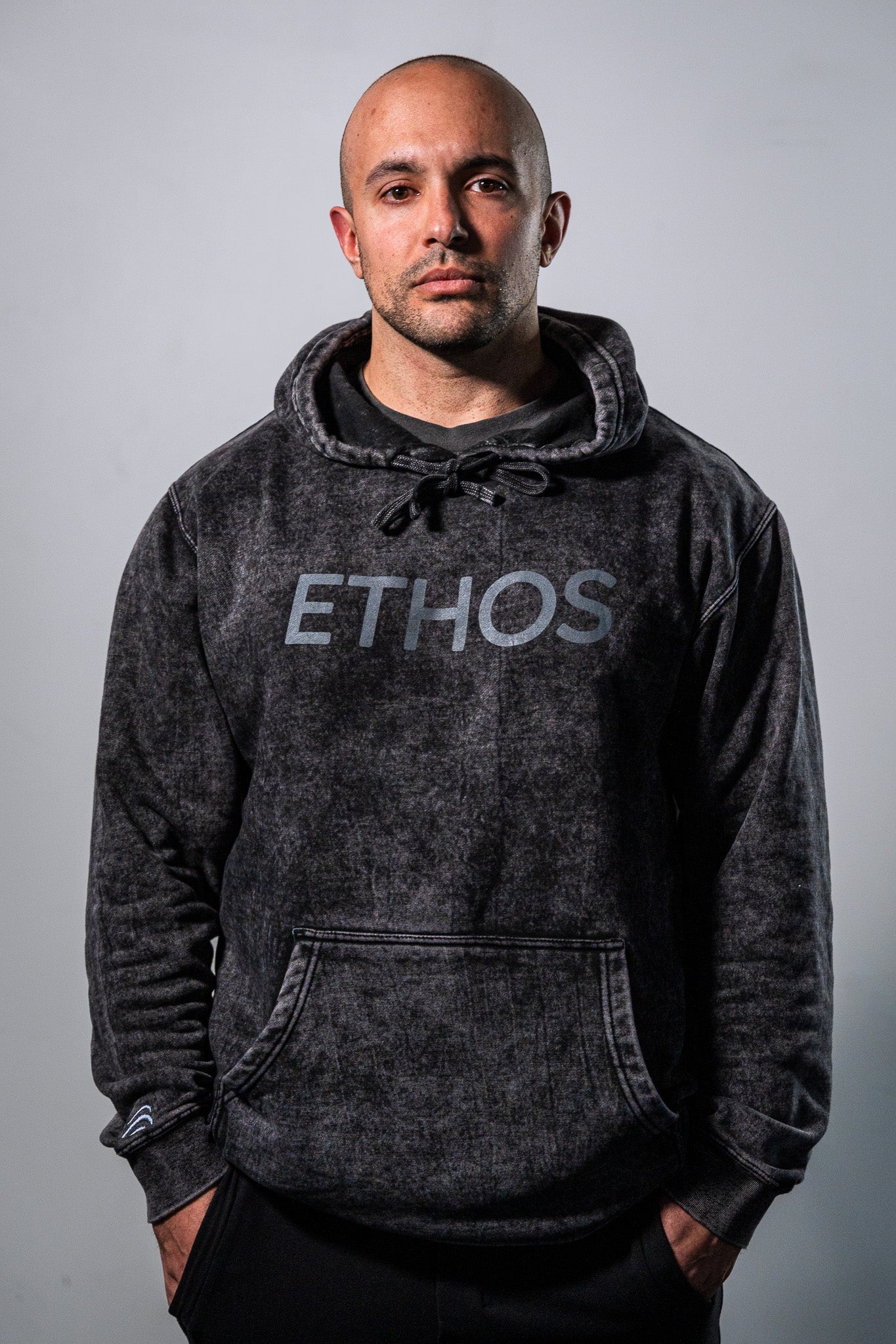 Ethos Performance Acid Wash Hoodie