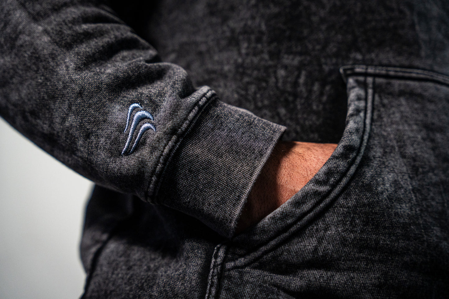 Ethos Performance Acid Wash Hoodie